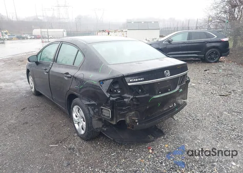 2015 Honda Civic Lx from USA, damaged, VIN 19XFB2F56FE228085